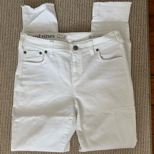Vineyard Vines White Skinny Jeans Sleek Style